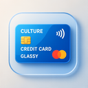 icon_culture_credit_card_glassy icon preview