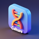 icon_culture_dna_strand_3d_isometric icon preview