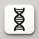 icon_culture_dna_strand_monochrome icon preview