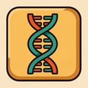 icon_culture_dna_strand_retro icon preview