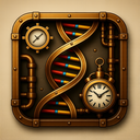 icon_culture_dna_strand_steampunk icon preview