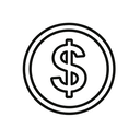 icon_culture_dollar_sign_line_art icon preview