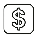 icon_culture_dollar_sign_outline icon preview