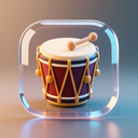 icon_culture_drum_glassy icon preview