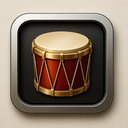 icon_culture_drum_metallic icon preview