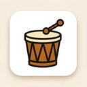 icon_culture_drum_minimalist icon preview