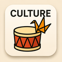 icon_culture_drum_origami icon preview