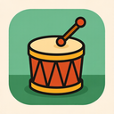 icon_culture_drum_rounded icon preview
