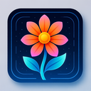 icon_culture_flower_futuristic icon preview