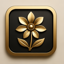 icon_culture_flower_metallic icon preview