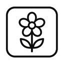 icon_culture_flower_monochrome icon preview