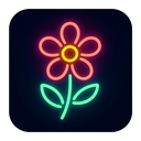 icon_culture_flower_neon icon preview