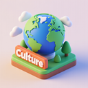 icon_culture_globe_3d_isometric icon preview
