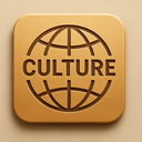 icon_culture_globe_embossed icon preview