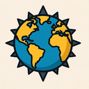 icon_culture_globe_sharp_edges icon preview