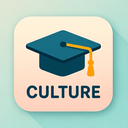 icon_culture_graduation_cap_flat_pastel icon preview