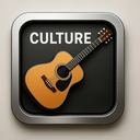 icon_culture_guitar_metallic icon preview