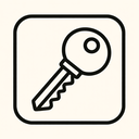 icon_culture_key_minimal_outline icon preview