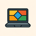 icon_culture_laptop_geometric icon preview