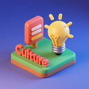 icon_culture_light_bulb_3d_isometric icon preview