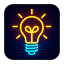 icon_culture_light_bulb_neon icon preview