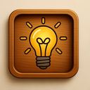 icon_culture_light_bulb_wooden icon preview