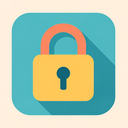 icon_culture_lock_flat_pastel icon preview