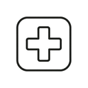 icon_culture_medical_cross_minimal_outline icon preview