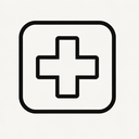 icon_culture_medical_cross_monochrome icon preview