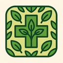 icon_culture_medical_cross_organic_pattern icon preview