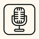 icon_culture_microphone_line_art icon preview