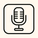 icon_culture_microphone_minimal_outline icon preview