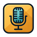 icon_culture_microphone_sharp_edges icon preview