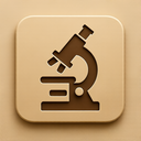 icon_culture_microscope_embossed icon preview