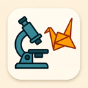 icon_culture_microscope_origami icon preview