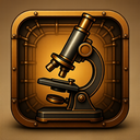 icon_culture_microscope_steampunk icon preview