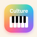 icon_culture_piano_gradient icon preview