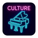 icon_culture_piano_neon icon preview