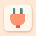 icon_culture_plug_flat_pastel icon preview