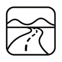 icon_culture_road_minimal_outline icon preview