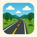 icon_culture_road_thin icon preview