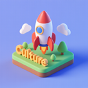 icon_culture_rocket_3d_isometric icon preview