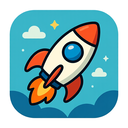 icon_culture_rocket_cartoon icon preview