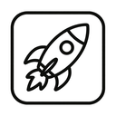 icon_culture_rocket_minimal_outline icon preview