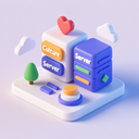 icon_culture_server_3d_isometric icon preview