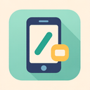 icon_culture_smartphone_flat_pastel icon preview