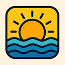 icon_culture_sun_bold icon preview