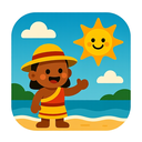 icon_culture_sun_cartoon icon preview