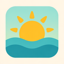 icon_culture_sun_flat_pastel icon preview