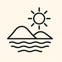 icon_culture_sun_line_art icon preview